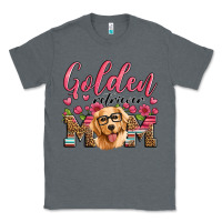 Charcoal Heather golden retriever mom Classic Tee - Artiststas