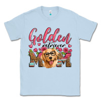 Dusty Blue golden retriever mom Classic Tee - Artiststas