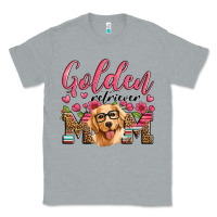 Heather Grey golden retriever mom Classic Tee - Artiststas