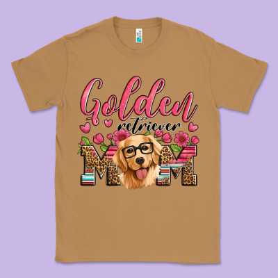 Golden Retriever Mom Classic Tee Designed By Artiststas