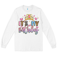 White its my birthday la Long Sleeve Tee - LillyAllenDesigns