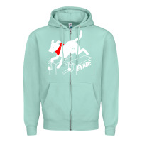Seafoam negro matapacos riot dog Zipper Hoodie - baoMotion