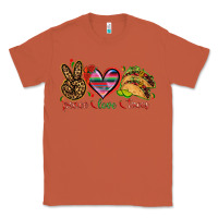Copper Peace love tacos Mexico Classic Tee - HowdyJamesFarm