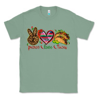 Sage Peace love tacos Mexico Classic Tee - HowdyJamesFarm