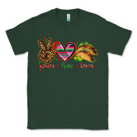 Sports Green Peace love tacos Mexico Classic Tee - HowdyJamesFarm