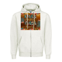 Oatmeal Heather kinda classy kinda hood Zipper Hoodie - JahusDesignShop