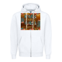 White kinda classy kinda hood Zipper Hoodie - JahusDesignShop