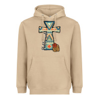 Mushroom halleluljah aztec cross Heavyweight Hoodie - JahusDesignShop