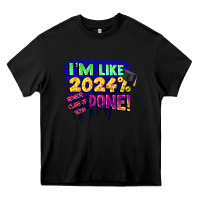 Black i'm like 2024 done Heavy Core Tee - CowGirlArtShop