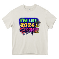 Cream i'm like 2024 done Heavy Core Tee - CowGirlArtShop