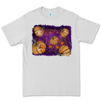 Dove Grey halloween leaves tool leather backround Premium Tee - RanaPortraitStore