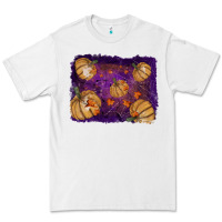 White halloween leaves tool leather backround Premium Tee - RanaPortraitStore