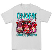 Dove Grey gnome sweet gnomes olivia Premium Tee - OliviaCreatesArt