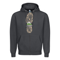 Smoke hiking durango colorado mountains hiking Zipper Hoodie - baoMotion