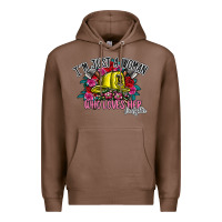 Chestnut im just a woman who loves her firefighter Premium Hoodie - SublimationCraftShop