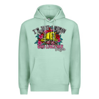 Seafoam im just a woman who loves her firefighter Premium Hoodie - SublimationCraftShop