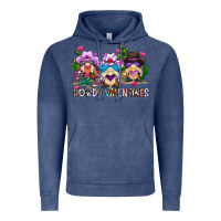 Vintage Denim howdy valentines Vintage Hoodie - CowhideDigitalArt