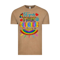 Vintage Coffee Let Your True Colours Shine Vintage Tee - BundleAndBundleShop