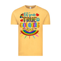 Vintage Mustard Let Your True Colours Shine Vintage Tee - BundleAndBundleShop