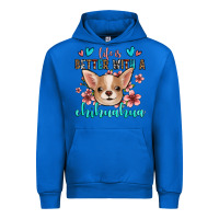 Cobalt life is better with a chihuahua Urban Hoodie - Jasminsmagicworld