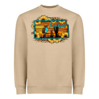 Mushroom kansas owl sunset sunflower map Heavyweight Sweatshirt - JahusDesignShop