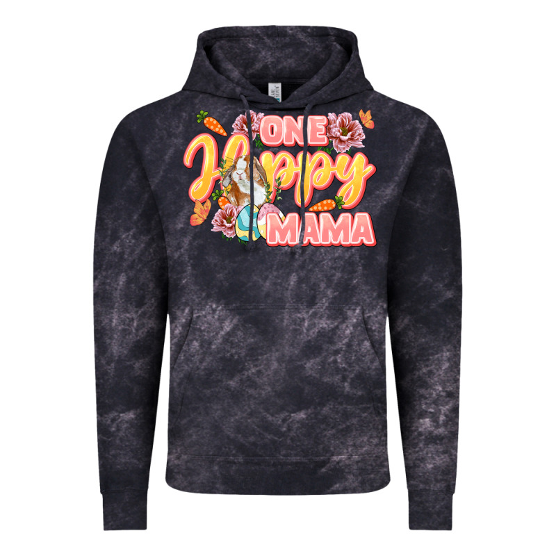 One Hoppy Mama Mother's Day Vintage Hoodie by LillyAllenDesigns | Teevron