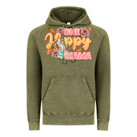 Vintage Olive One hoppy Mama Mother's Day Vintage Hoodie - LillyAllenDesigns