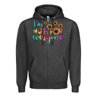 Charcoal Heather i'm not for everyone Zipper Hoodie - JahusDesignShop