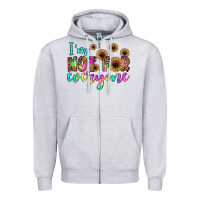 Heather Grey i'm not for everyone Zipper Hoodie - JahusDesignShop