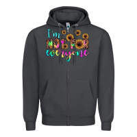 Smoke i'm not for everyone Zipper Hoodie - JahusDesignShop