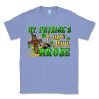 Colony Blue St. Patrick's know Jesus arose Classic Tee - CowGirlArtShop