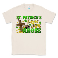 Natural St. Patrick's know Jesus arose Classic Tee - CowGirlArtShop
