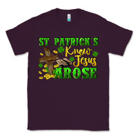 Plum St. Patrick's know Jesus arose Classic Tee - CowGirlArtShop