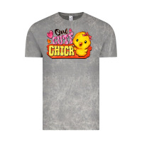 Cloud Rock one cute chick Vintage Tee - FaDigitalArtStudio