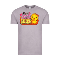 Vintage Zinc one cute chick Vintage Tee - FaDigitalArtStudio