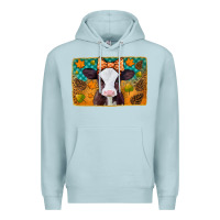 Blue Mist autumn baby cow Premium Hoodie - Jasminsmagicworld