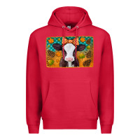Cardinal autumn baby cow Premium Hoodie - Jasminsmagicworld