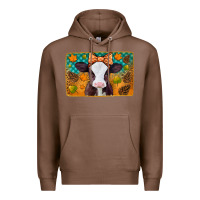 Chestnut autumn baby cow Premium Hoodie - Jasminsmagicworld