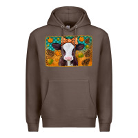 Coffee autumn baby cow Premium Hoodie - Jasminsmagicworld