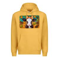 Mustard autumn baby cow Premium Hoodie - Jasminsmagicworld
