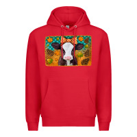 Red autumn baby cow Premium Hoodie - Jasminsmagicworld