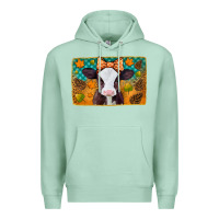 Seafoam autumn baby cow Premium Hoodie - Jasminsmagicworld