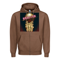 Chestnut The World Is Yours Jeremiah Da Profit Zipper Hoodie - baoMotion