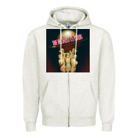 Oatmeal Heather The World Is Yours Jeremiah Da Profit Zipper Hoodie - baoMotion