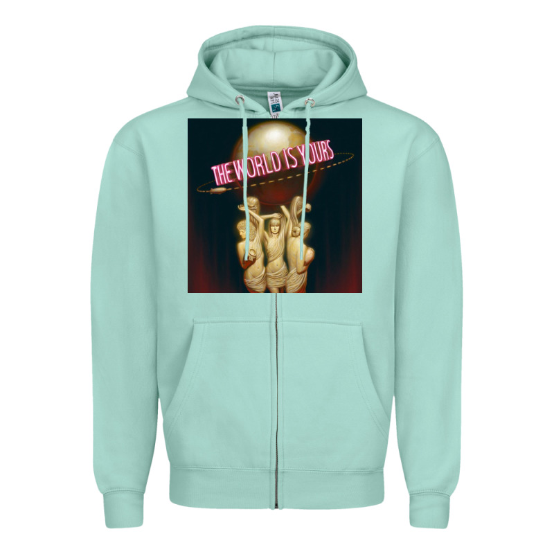 The World Is Yours Jeremiah Da Profit Zipper Hoodie by baoMotion | Teevron