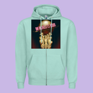 The World Is Yours Jeremiah Da Profit Zipper Hoodie Designed By Baomotion