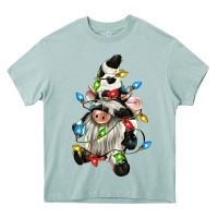 Arona christmas cow gnome Heavy Core Tee - CowGirlArtShop
