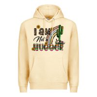 Pina Colada i am not a hugger Premium Hoodie - CowhideDigitalArt