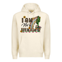 Tofu i am not a hugger Premium Hoodie - CowhideDigitalArt