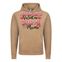 Vintage Coffee love message with cupid and hearts Vintage Hoodie - CowhideDigitalArt